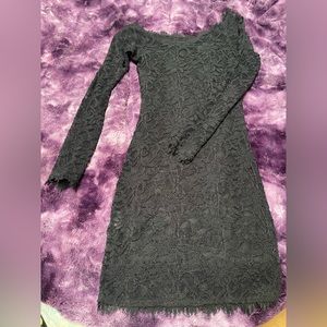 Cute black lace dress